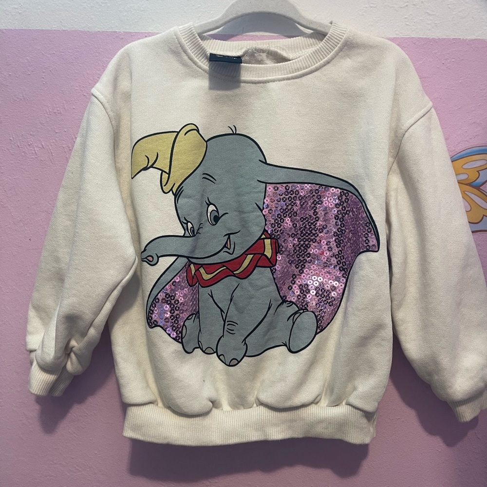 Disney Dumbo Cream Sweatshirt